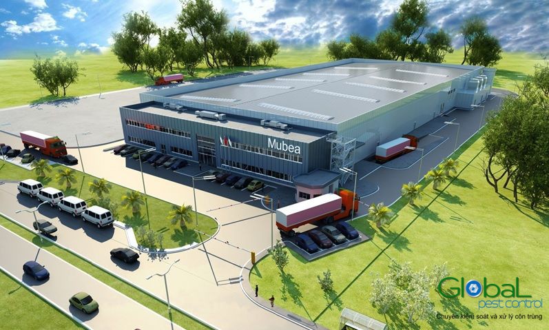 Diệt côn trùng nhà máy, xí nghiệp, nhà xưởng, kho hàng