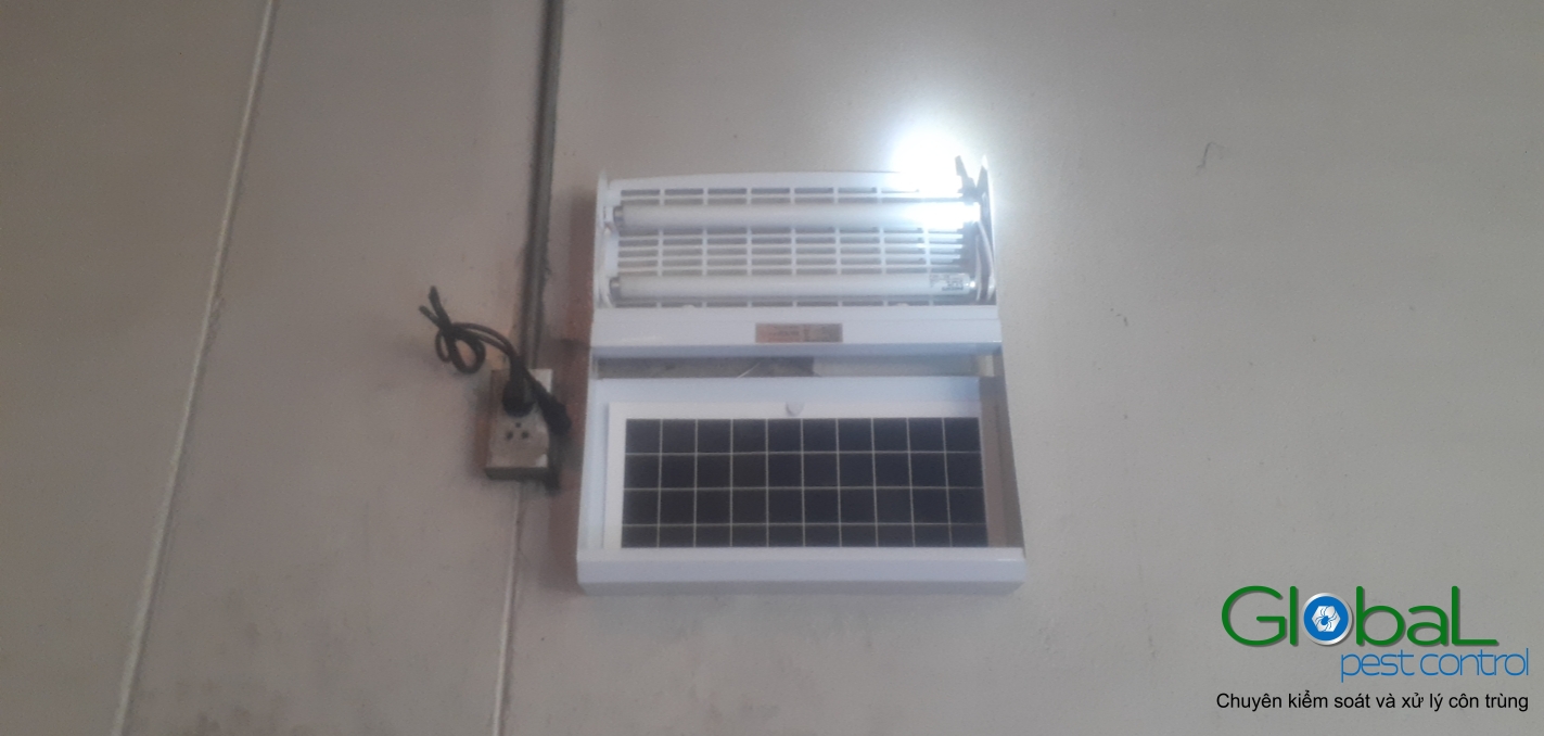 Lắp đặt đèn diệt côn trùng nhà máy thực phẩm