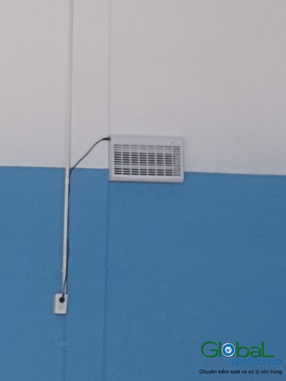 Lắp đặt đèn diệt côn trùng nhà máy thực phẩm