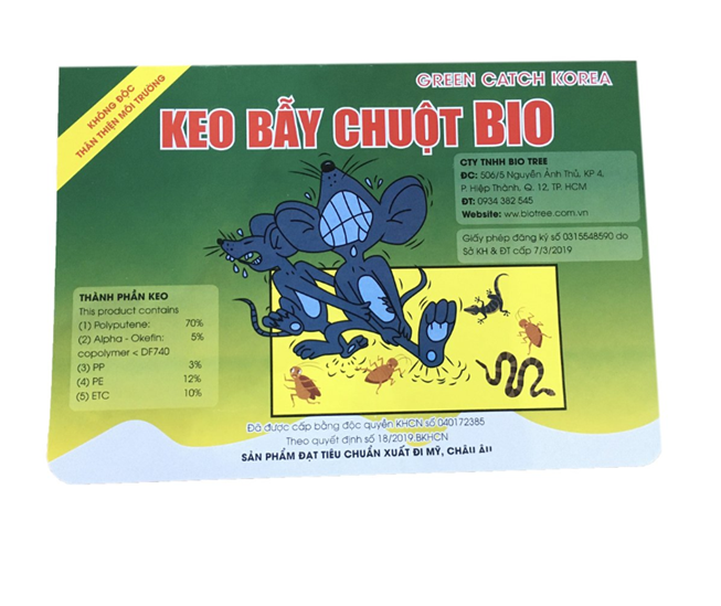 Keo Bẫy Chuột Giấy 35,5cm x 25,5cm