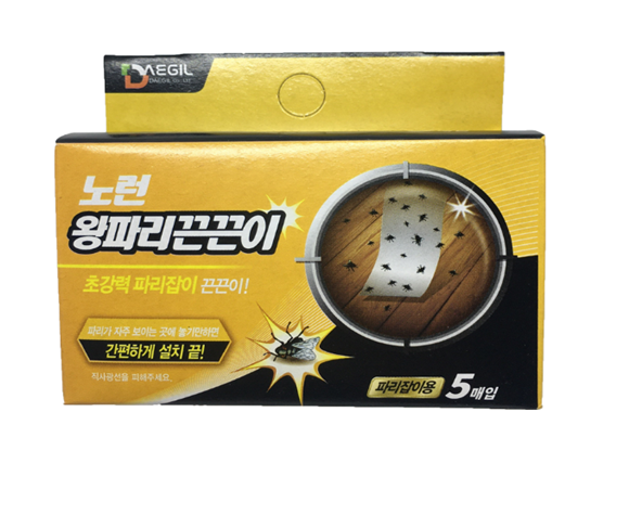 Keo bẫy Thằn lằn, Bẫy Ruồi - 4,5cm x 46cm - Hàn Quốc