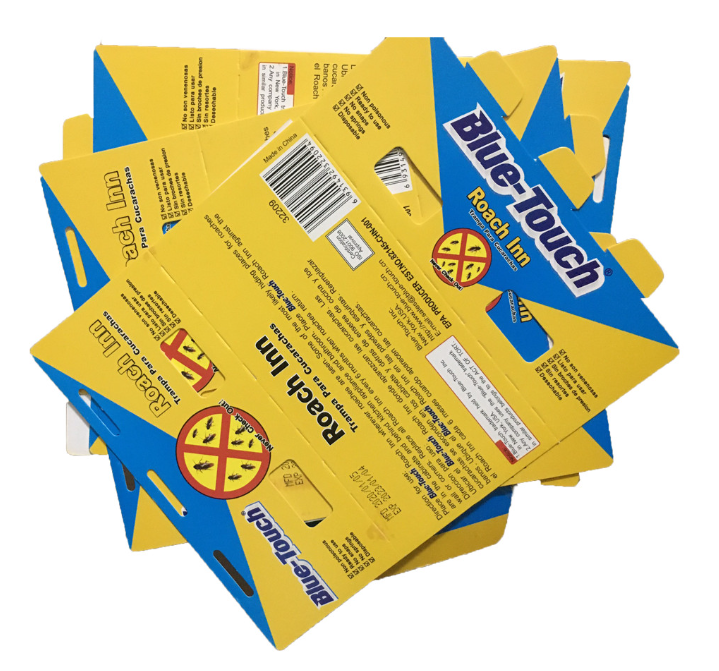 Keo bẫy gián, côn trùng bò BLUE TOUCH - 14.3 x 8 x 7 cm - Trung Quốc